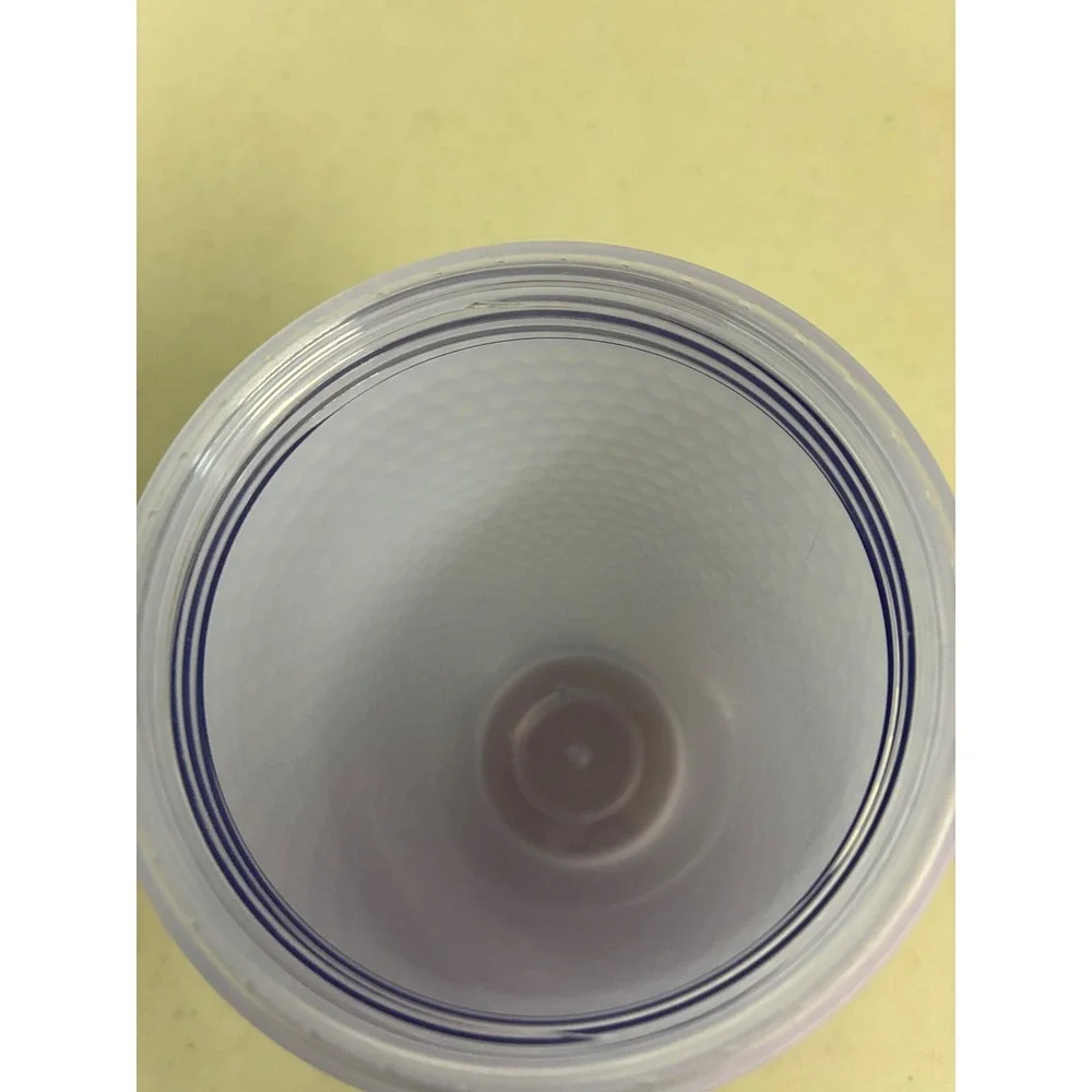Starbucks Lilac Purple Studded Iridescent Venti 24oz Cold Cup Tumbler Teal Straw